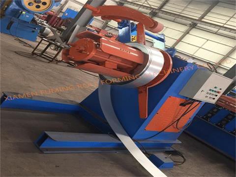 5T*600液壓放料機帶壓緊臂